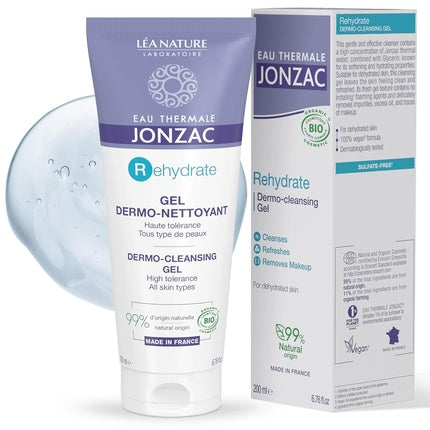 Gel Dermo-Netezant cu Hidratare Intensă, Eau Thermale Jonzac, 209 g