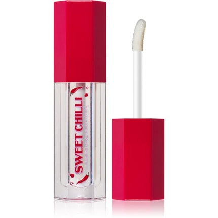 Ulei de buze cu efect de umplere, I Heart Revolution Sweet Chilli Plumping Lip Oil, Clear, 4 ml