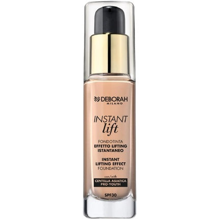 Fond de ten, Deborah, Instant Lift, SPF 30, 02 Beige, 30ml