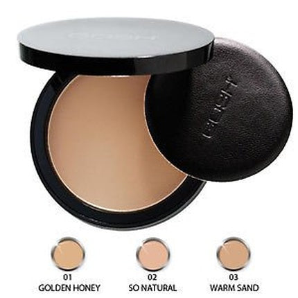 Pudră Presată Gosh 03 Warm Sand - Pudră de Față, Culoare Nisip Cald