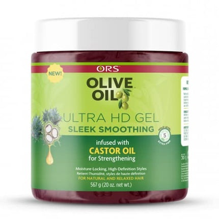 Gel de păr ORS Olive Oil Ultra HD pentru stilizare și sculptare, 567 g