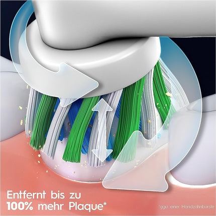 Periuță electrică Oral-B Vitality Pro cu 2 capete, 3 moduri de curățare, negru/albastru