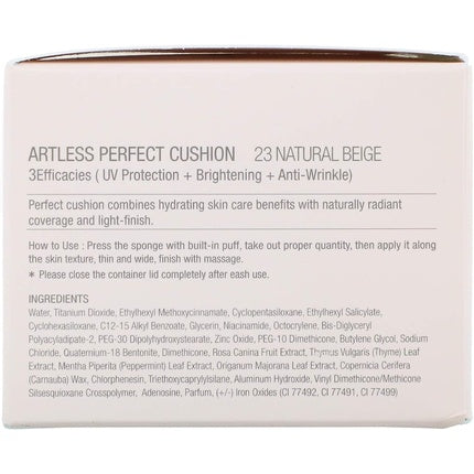 Fond de ten Heimish, Artless Cushion, Natural Beige