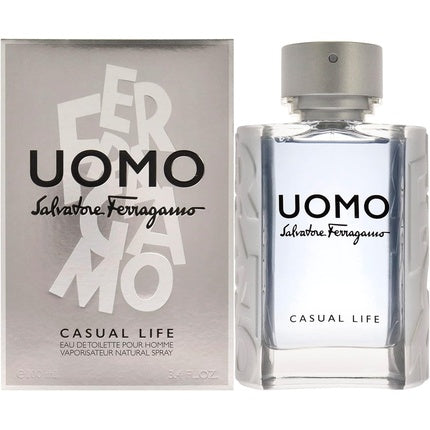 Apa de Toaleta, Salvatore Ferragamo, Uomo Casual Life, 100ml
