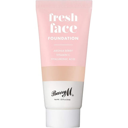 Fond de ten lichid Barry M Fresh Face, Acid hialuronic, Vitamina C