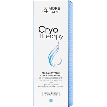 Șampon More4care Cryotherapy, păr deteriorat, 200ml