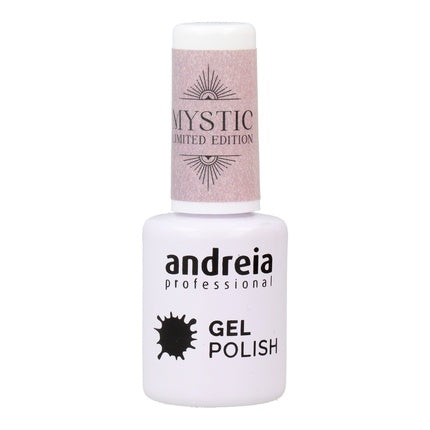 Gel Polish Andreia, MS2 Mystic Edition 105ml, Roz pal cu efect glitter
