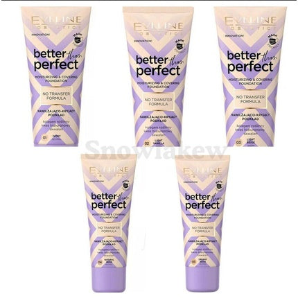 Fond de ten, Eveline Cosmetics, Better than Perfect, Natural Beige