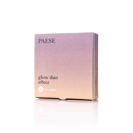 Blush duo Paese Cosmetics Nanorevit, efect glow, 4.5g