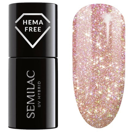 Lac de unghii Semilac UV Nail Polish Hybrid 243 Sea Star, 7ml