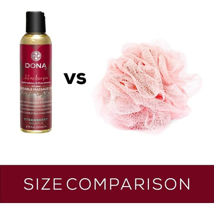 Ulei masaj, Dona By Jo, Strawberry Souffle, 110ml