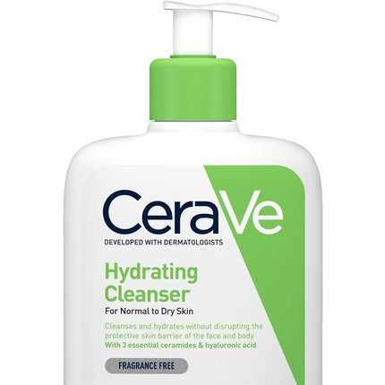 Gel de Curatare Facial, CeraVe, Hydrating Cleanser, 473ml