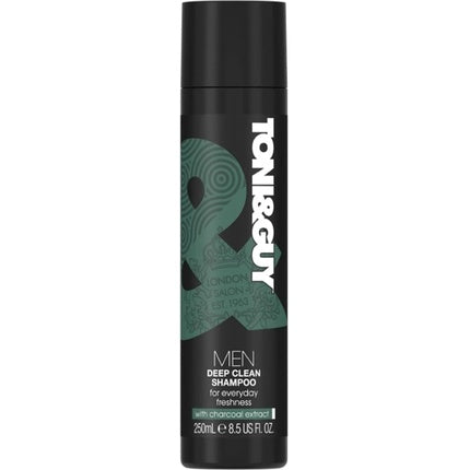 Șampon Toni & Guy, Deep Clean, extract de cărbune, 250ml
