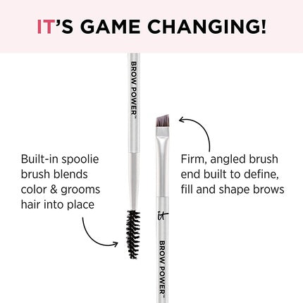Pensulă machiaj, It Cosmetics, Heavenly Luxe Brow Power