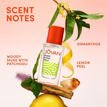 Parfum Jovan, Make Them Talk, portocaliu, vegan