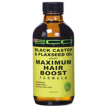 Ulei pentru păr Eco Styler cu ricin negru și in pentru creșterea maximă a părului, 113 g