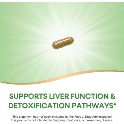 Supliment Nature's Way, Milk Thistle, capsule vegane, maro