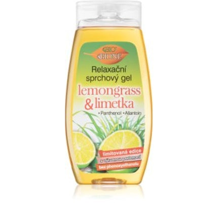 Gel de duș Bione Cosmetics Lemongrass & Lime, 260 ml, ediție limitată