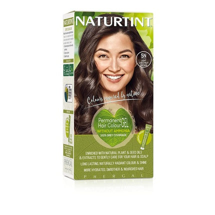 Vopsea de păr permanentă Naturtint, Castañu deschis 5N, 158 g