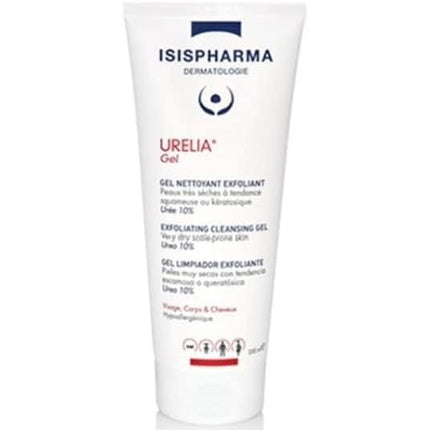 Gel de curățare exfoliant Isis Pharma Urelia 200ml cu 10% uree