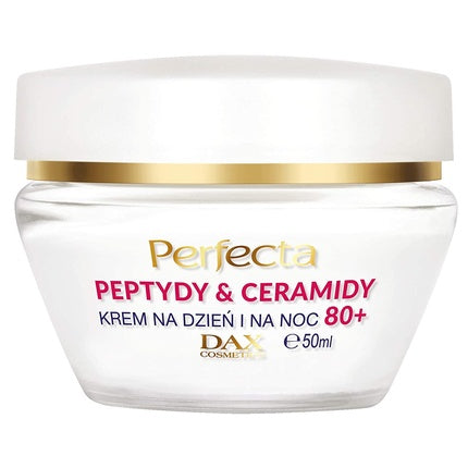 Crema de față Perfecta Peptide & Ceramides Day and Night Cream 80+, 50ml