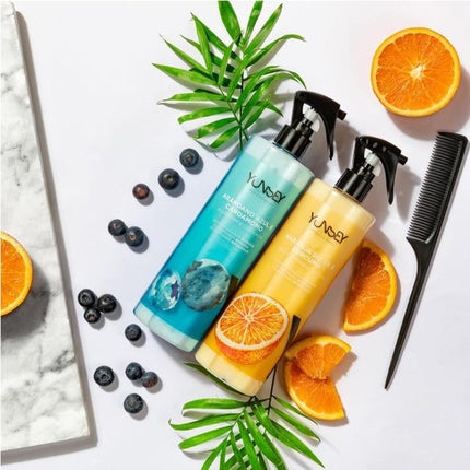 Spray păr, Yunsey, 500ml, albastru