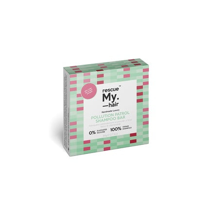 Șampon solid, My. Haircare, Pollution Patrol, verde