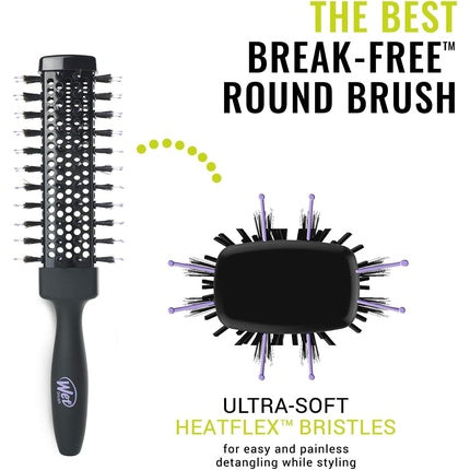 Perie rotundă Wet Brush Waves, baril extins