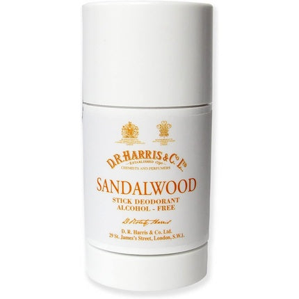 Deodorant Stick D.R. Harris, Sandalwood, Fără Alcool, 75g