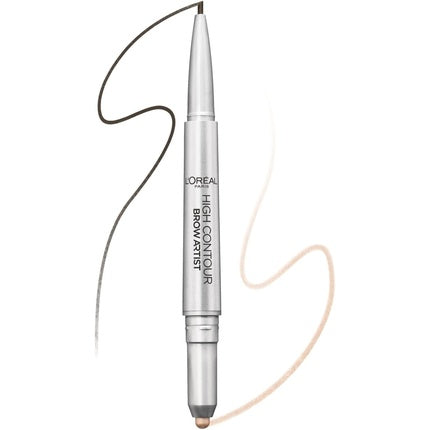 Creion contur si iluminator sprancene, L'Oréal, 109 Ebony, 22g