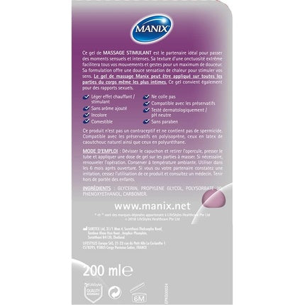 Gel de masaj Manix 200ml