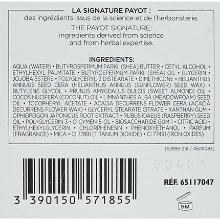 Cremă față, Payot Nutricia, confort ridicat, 50ml