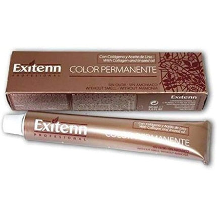 Vopsea de Păr Permanentă Exitenn, 60ml, cu Colagen și Ulei de In