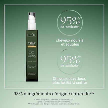 Creamă Facială Luxéol Nutrition Care pentru Piele Uscată și Foarte Uscată, 100ml