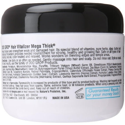 Tonik pentru Păr Doo Gro Hair Vitalizer Mega Thick Anti-Thinning, 4oz (100ml)