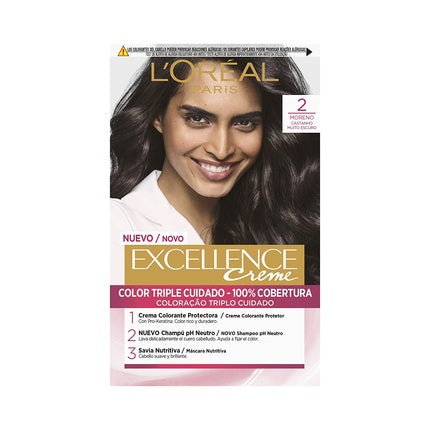 Vopsea de păr, L'Oréal, Excellence Creme, blond închis