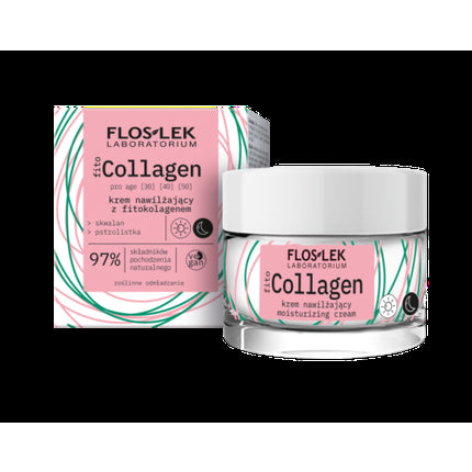 Floslek fitoCOLLAGEN pro age, Cremă de faţă hidratantă zi-noapte, 100g