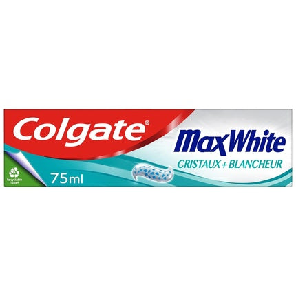 Pastă de dinți Colgate MaxWhite Crystaux White, 75ml, alb cu cristale