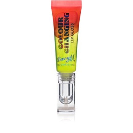 Bling Gloss, Barry M, Color Changing Lip Gloss, roz-verde gradient