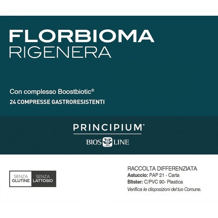 Supliment Regenerare Intestinală, Bios Line, Principium, 24 comprimate gastrorezistente