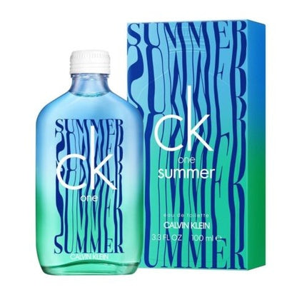 Parfum unisex Calvin Klein One Summer Eau de Toilette, 100ml, albastru-verde