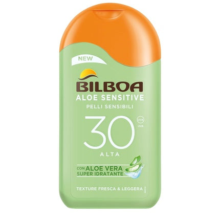 Protecție solară, Bilboa Aloe Sensitive, SPF 30, 200 ml