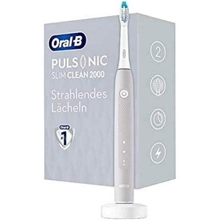 Periuță de dinți electrică Oral-B Pulsonic Slim Clean 2000, Gri