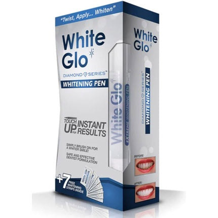Kit albire dinti, White Glo, Diamond Series, 21g