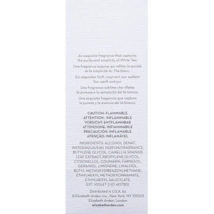 Apa de Toaleta, Elizabeth Arden, White Tea, 50ml Spray