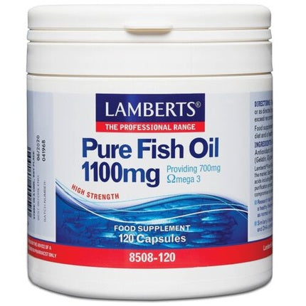 Ulei de Pește, Lamberts, 1100mg, 120 capsule