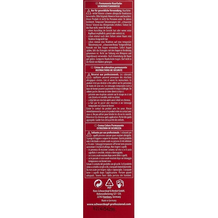 Vopsea de par, Schwarzkopf, IR 8-4 Blond Deschis Beige, 60ml