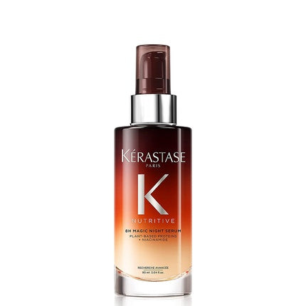 Serum nutritiv Kérastase Nutritive 8H Magic Night, pentru păr normal și ușor uscat, 90 ml