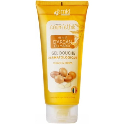 Gel Duș, Mkl Green Nature Cosm'Ethik, cu Ulei de Argan din Maroc, 200ml