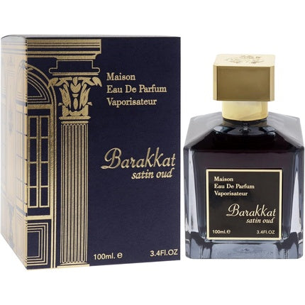Barakkat Oud Satin Eau de Parfum Spray, Youshah Perfumes, 100ml